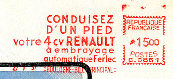 EMA Boite automatique Renaulut 4CV
