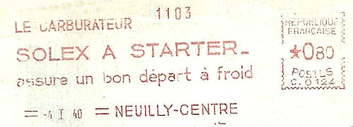 EMA Solex à starter 1940