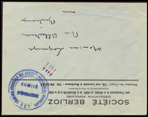 Epuration des Artistes