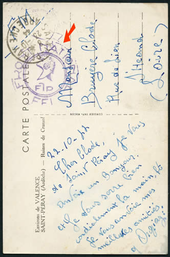 carte en franchise du FN / FTP