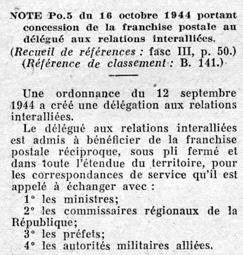 Relations avec les Alliés