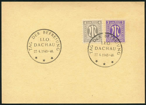 1er anniversaire de la Libération de Dachau