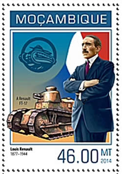 Louis renault et char