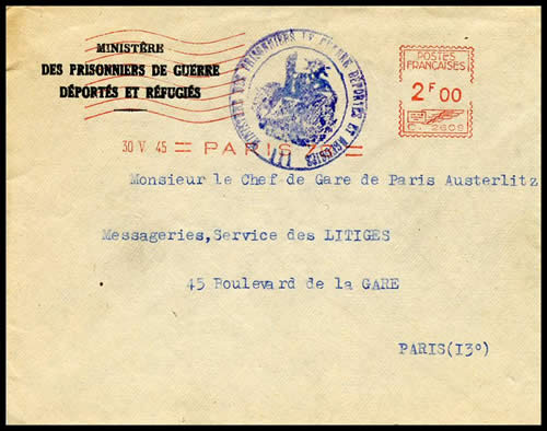 Cachet déesse assise du ministère