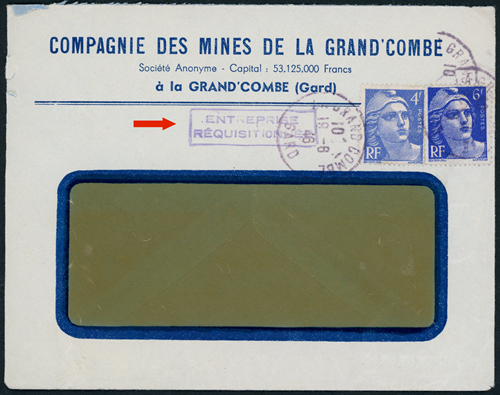 Mines de la Grand'Combe réquisitionnée