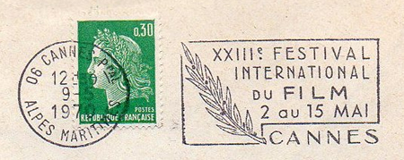 OMEC festival de cannes 1970