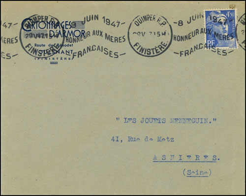 OMEC Fêtes des Mères 1947 continue