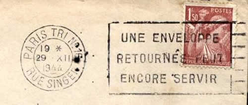 OMEC de paris Tri No 16