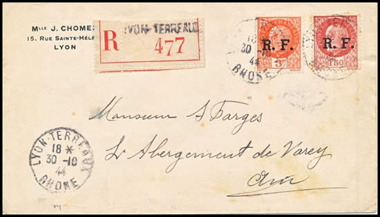 Surcharge RF de Lyon