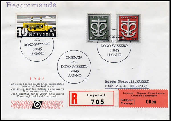 oblitération en italien