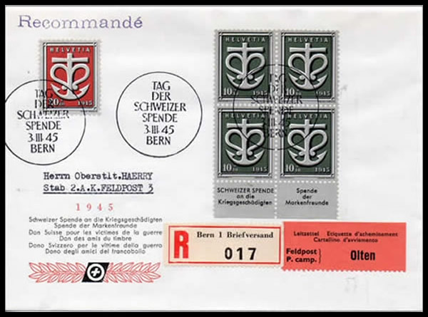 oblitération en allemand