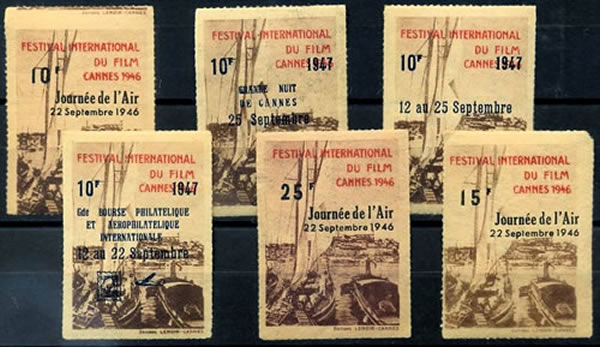 Vignettes du 1er festival de Cannes