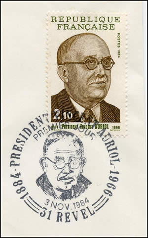 FDC timbre Pdt Auriol