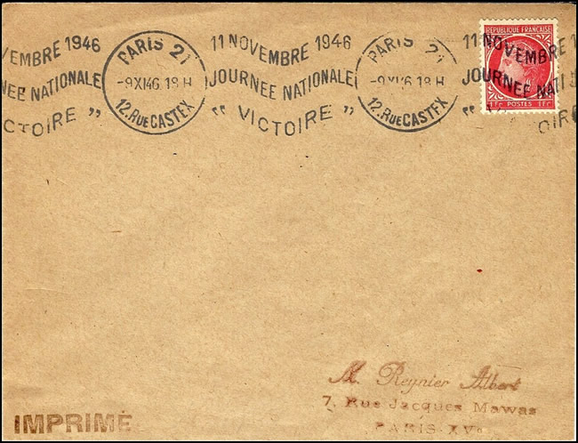 OMEC KRAG Journée Victoire 11/11/46