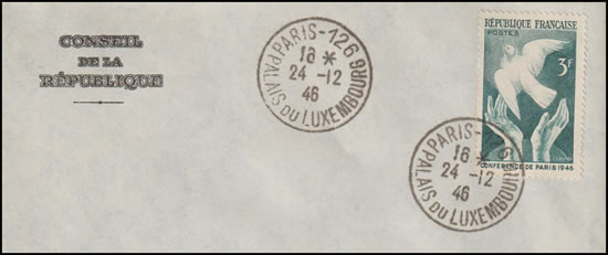 1ère séance du Conseil de la République