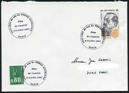 Anniversaire de Force Ouvrière