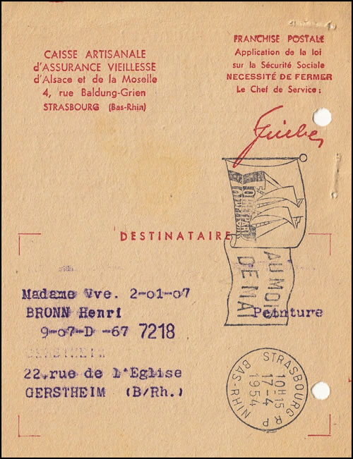 Caisse de vieillesse pour les artisans