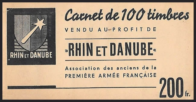couverture carnet 100 vignettes rhin et danube