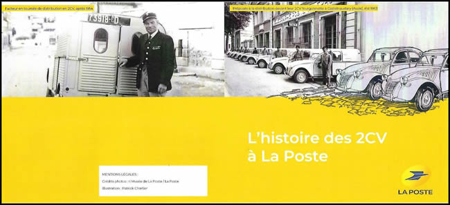 Collector les 2CV de la Poste