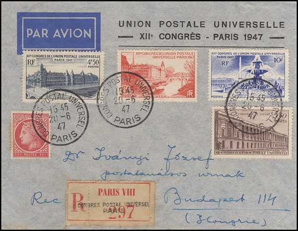 LR Congres de lUPU 1947