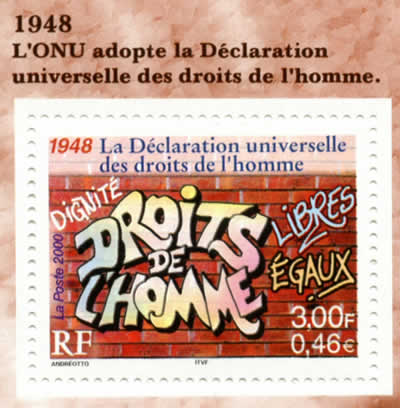 Déclaration Universelle des Droits de l'Homme