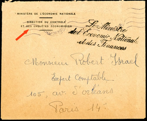 Lettre de la Direction du Contrôle économique