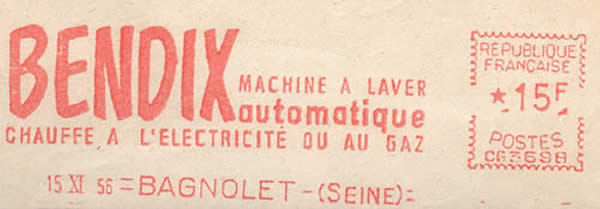 EMA Machines à laver Bendix