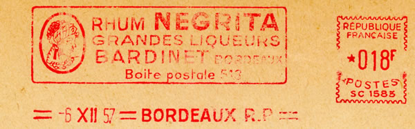 EMA publicité pour le Rhum Negrita