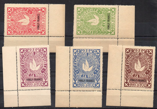 1ère exposition universelle de la Paix 1947