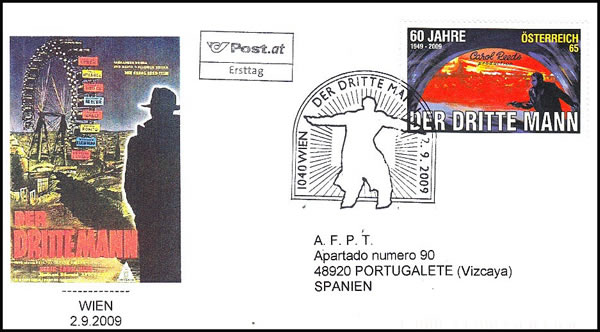 FDC film Le Troisième Homme