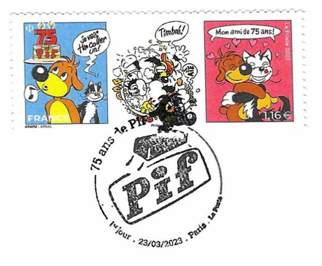 FDC Pif le Chien