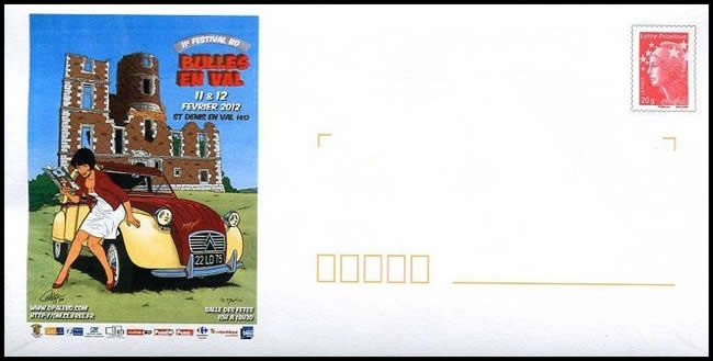 festival de la BD avec 2 CV