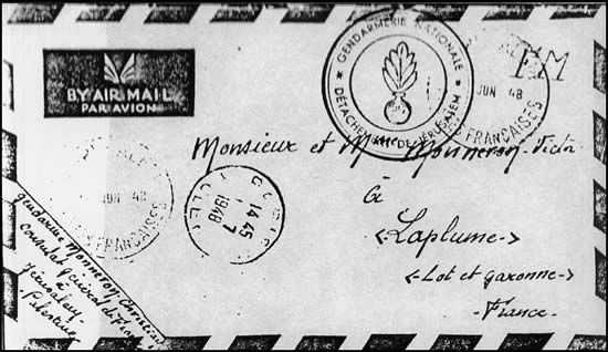 Gendarmerie française à Jérusalem 1948