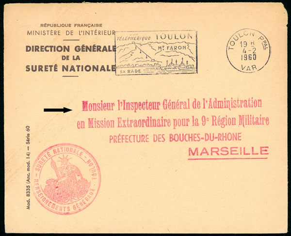 Lettre dressée à un IGAME