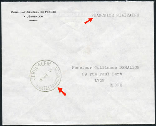 lettre en franchise militaire