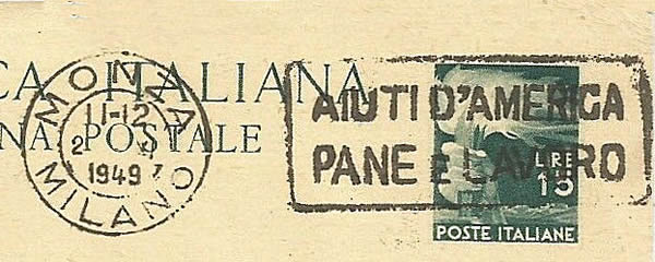 OMEC italienne Aide de l'Amérique