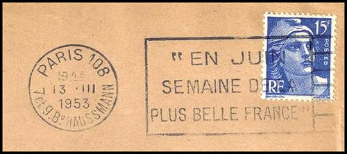 OMEC semaine de la plus belle France 1953