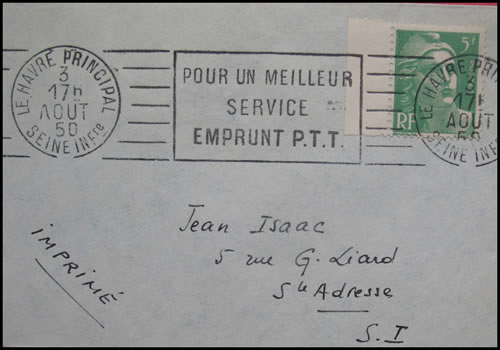 OMEC Emprunt PTT Le havre