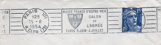OMEC RBV salon de l'Armée 1954