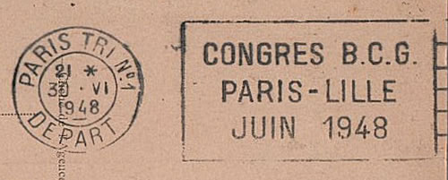 OMEC CONGRES BCG PARIS-LILLE