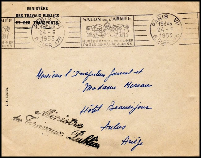 OMEC RBV Salon Armée 1953