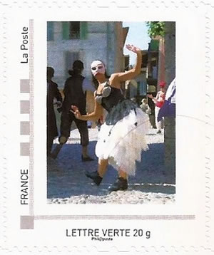 Timbre personnalisé festival d'Avignon