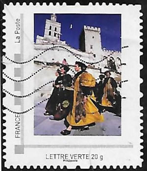 Timbre personnalisé Festival d'Avignon