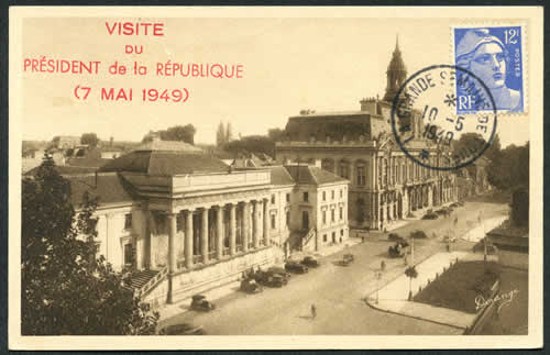 Visite du président Auriol à Tours