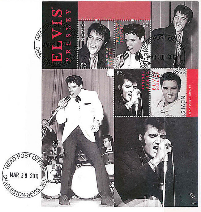 Bloc Elvis Presley de Nevis