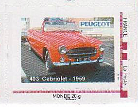 Cabriolet peugeot 403