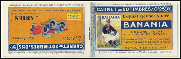 carnet bublicitaire Banania