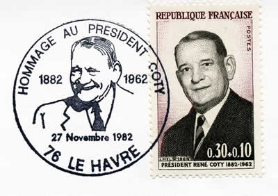 centenaire de la naissance de René Coty