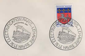 Electrification paris Le havre