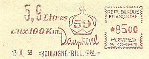 EMA dauphine qui ne consomme que 5.9 litres au cent